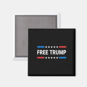 Gratis Donald Trump Republica Support Pro Trump Am Magneet (Voorkant / Achterkant)