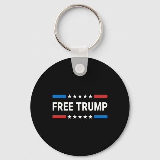 Gratis Donald Trump Republica Support Pro Trump Am Sleutelhanger (Voorkant)