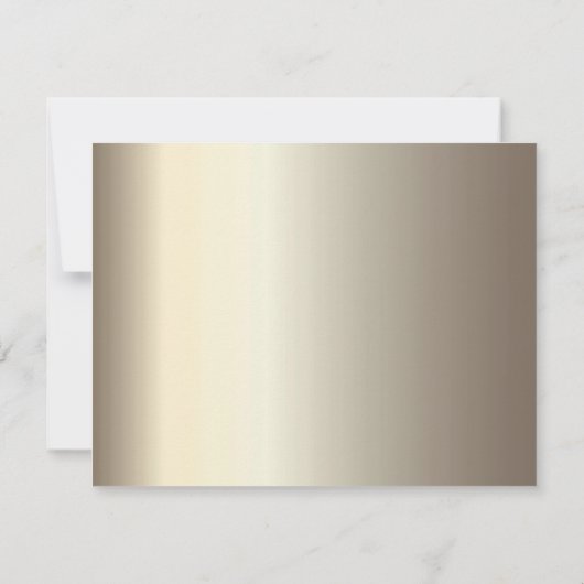 Gratis drankjes, chic champagneglas  kaart (Achterkant)