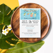 Gratis drankjes (en een trouwuitnodiging) kaart