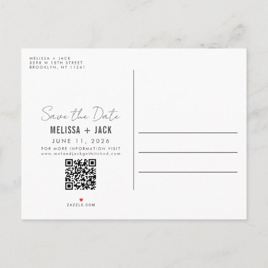 Gratis drankjes Hadden ze nog lang en gelukkig Sav Aankondigingskaart (Achterkant)