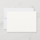 Gratis drankjes Stockfoto Bruiloft Save the Date (Achterkant)