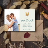 Gratis Drinken Brouwerij Bruiloft Save The Date