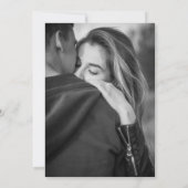 Gratis drinken cocktail foto bruiloft save the date (Achterkant)