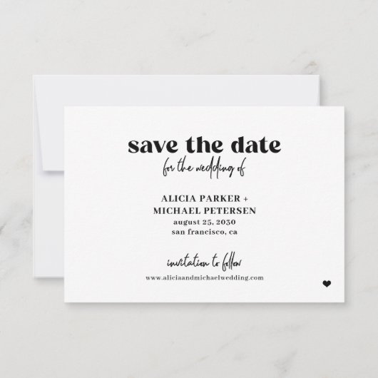 Gratis drinken foto bruiloft save the date (Achterkant)