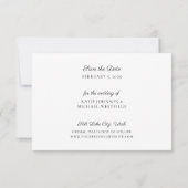 Gratis Drinken Foto Funny Save the Date Announding Kaart (Achterkant)