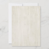 Gratis Drinken Funny Save the Date Kaart (Achterkant)