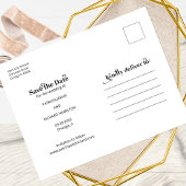 Gratis Drinken Grappig Casual huwelijk sparen de d Briefkaart