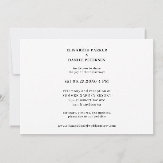 Gratis drinken grappige moderne typografische brui kaart (Achterkant)