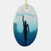 Gratis duiken keramisch ornament (Rechts)