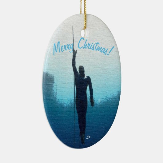 Gratis duiken keramisch ornament (Rechts)