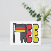 Gratis Duitsland Dexit Briefkaart (Staand voorkant)