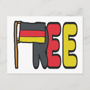 Gratis Duitsland Dexit Briefkaart
