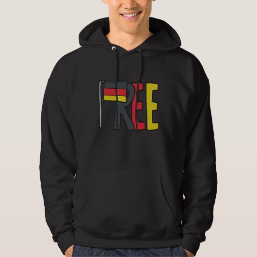 Gratis Duitsland Dexit Hoodie (Voorkant)