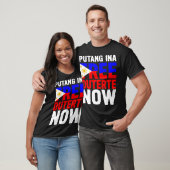 Gratis Duterte Nu sta ik met PRRD Rodrigo Digong T-shirt (Unisex)