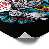 Gratis een knuffels enge clown personage Valentijn Poster (Hoek)