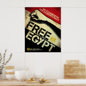 Gratis Egypte! Poster (Keuken)