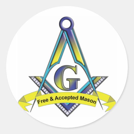 Gratis en geaccepteerde maten ronde sticker (Voorkant)