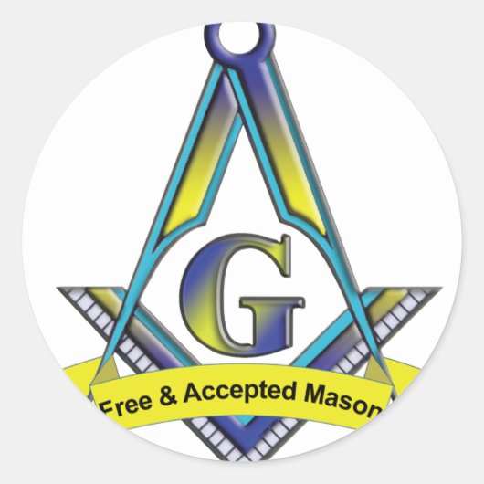 Gratis en geaccepteerde maten ronde sticker (Voorkant)