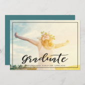 Gratis en gefocust | Aankondiging Afstuderen | Don (Voorkant / Achterkant)