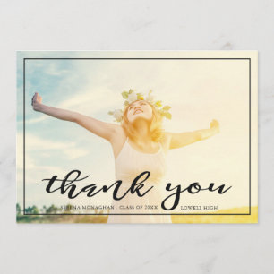 Gratis en gefocust   Afstuderen Hartelijk dank   D Bedankkaart