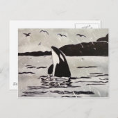 Gratis en gelukkig briefkaart (Voorkant / Achterkant)