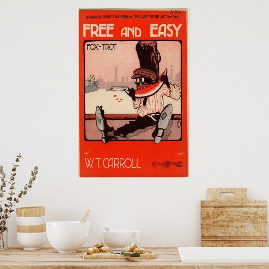 Gratis en gemakkelijk poster (Keuken)