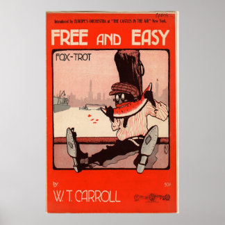 Gratis en gemakkelijk poster