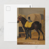 Gratis en verloren poster briefkaart (Voorkant / Achterkant)