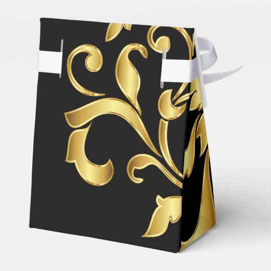 Gratis en zwarte Bridesmaid-doos Bedankdoosjes (Achterkant)