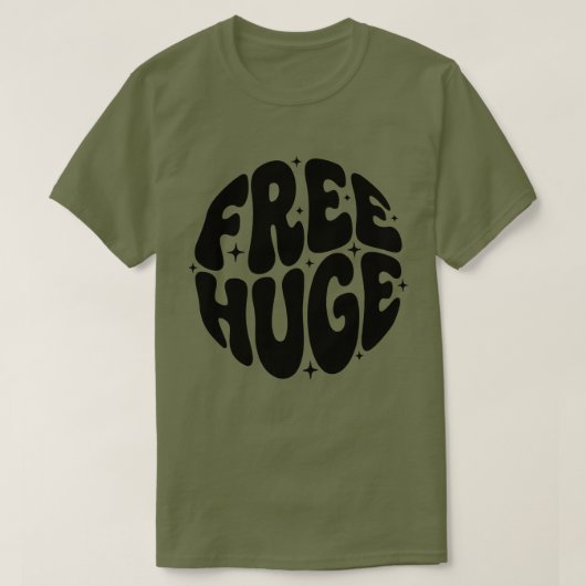 Gratis enorme tekst typografie ontwerp met vonken t-shirt (Design voorkant)