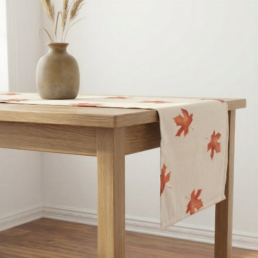 Gratis Esblad Thanksgiving Tafel Runner Korte Tafelloper