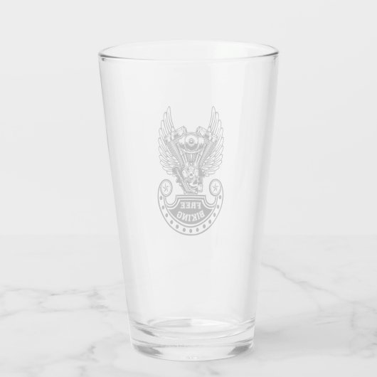 Gratis fietsen glas (Achterkant)