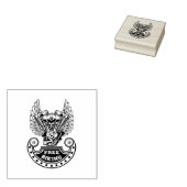 Gratis fietsen rubberstempel (Gestempeld)
