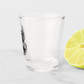 Gratis fietsen shot glas (Rechts)