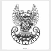Gratis fietsen sticker (Vel)