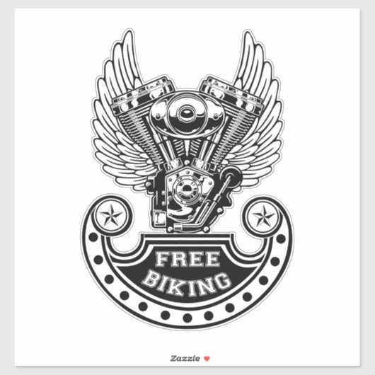 Gratis fietsen sticker (Vel)