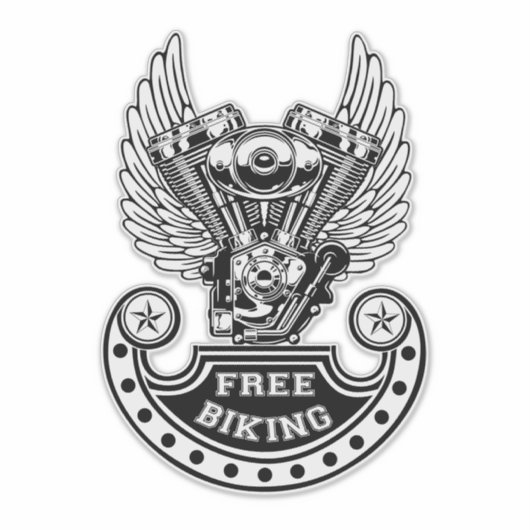 Gratis fietsen sticker (Voorkant)