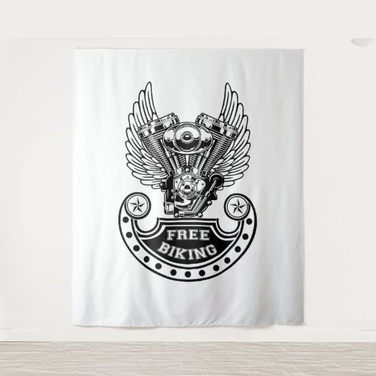 Gratis fietsen wandkleed (Voorkant)