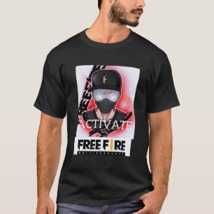 Gratis Fire Spelletjes T-shirt