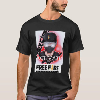 Gratis Fire Spelletjes T-shirt