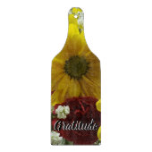 Gratis Floral Yellow Daisy Red Carnan Snijplank (Voorkant)