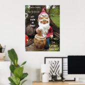 Gratis Garden gnomen Poster (Thuiskantoor)