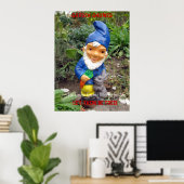 Gratis Garden gnomen Poster (Thuiskantoor)