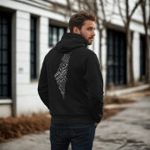 Gratis Gaza Gratis Palestina Kaart Wolk Word Hoodie