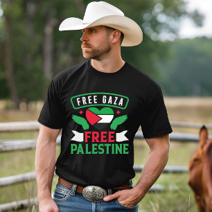 Gratis Gaza gratis Palestina T-shirt