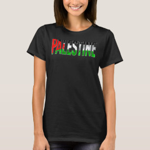 Gratis Gaza Palestina Vlag Trots Palestina Roots A T-shirt