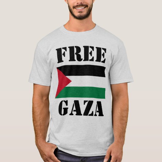 Gratis gaza t-shirt (Voorkant)