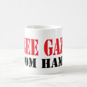Gratis GAZA van HAMAS Koffiemok (Center)