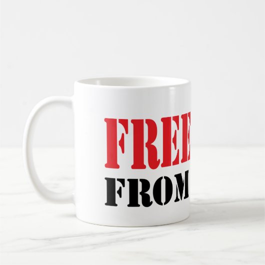 Gratis GAZA van HAMAS Koffiemok (Links)